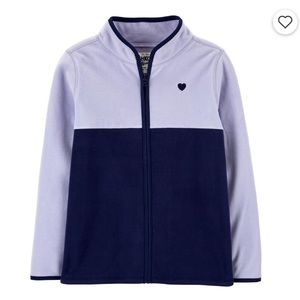 EUC Girl Zippered Fleece Jacket